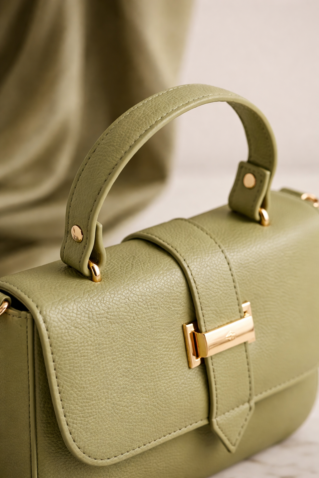 The Essentialist Mini Handbag – Sage Green