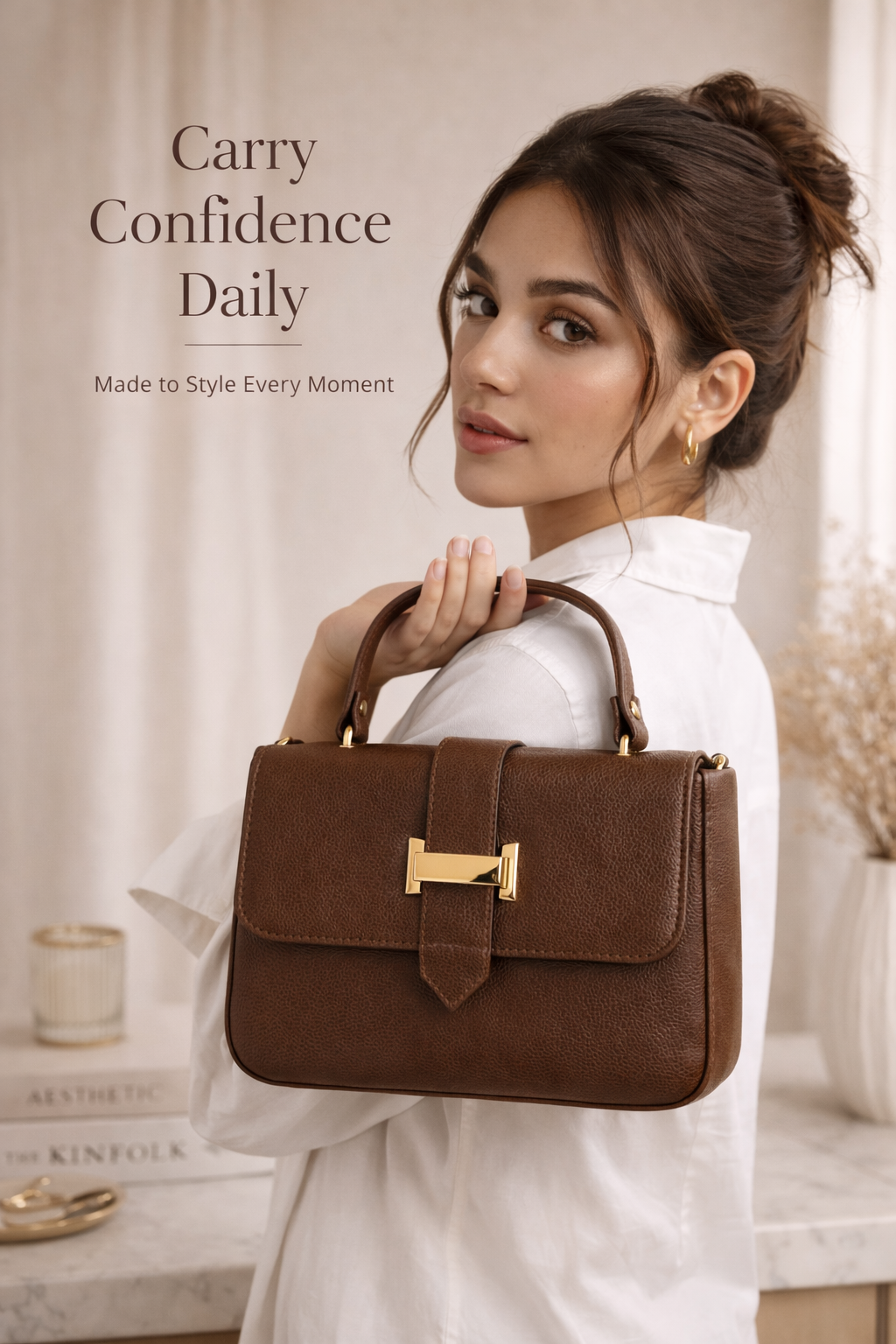 The Essentialist Mini Handbag – Brown